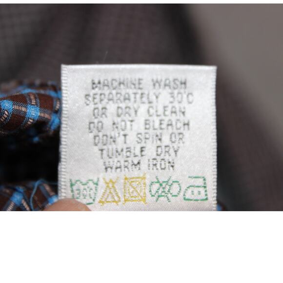 Bugatchi Mens Classic Fit Long Sleeve Button‎ Down Shirt Size XL - Picture 7 of 9